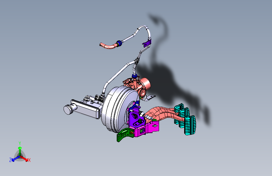 日产 轩逸 -制动助力操纵装置