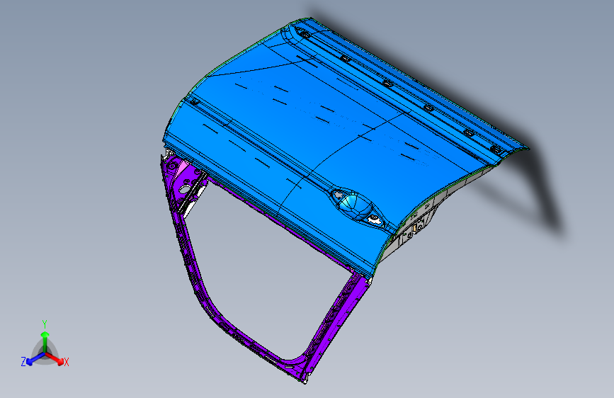 日产 轩逸 -右前门总成