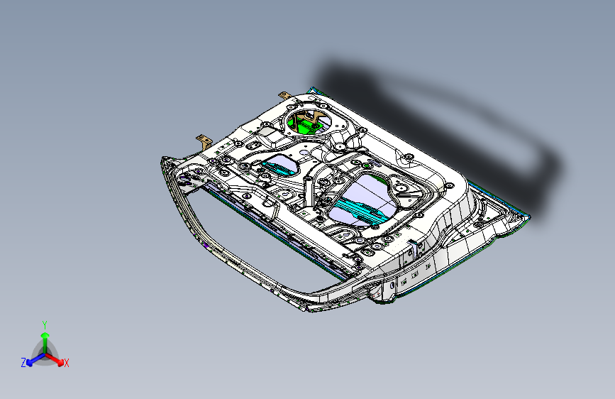 日产 轩逸 -左前门总成