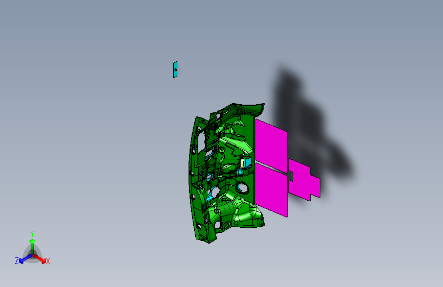 上汽大通G10 -隔板-长轴高顶