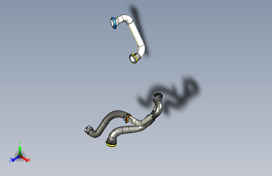 上汽大通G10 -空气滤清器出风管路