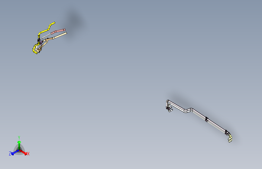 上汽大通G10 -暖风管路