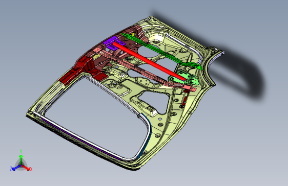 上汽大通V91 -BM0350900右后门