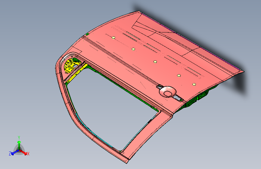 上汽大通V91 -C00048246右前门