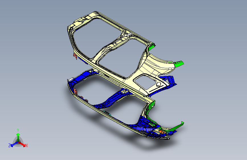 上汽大通V91 -白车身