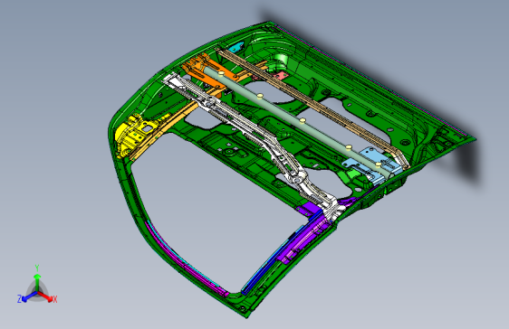 上汽大通V91 -左前门