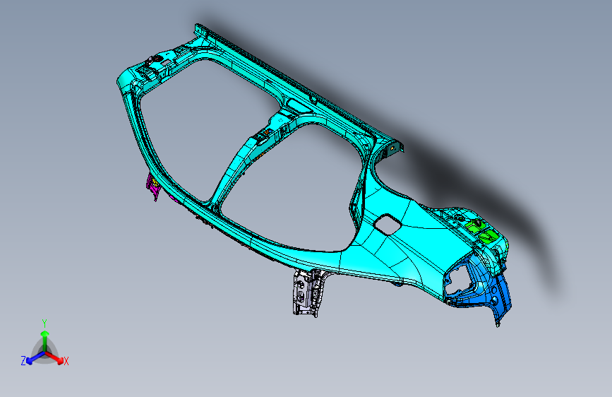 斯柯达 明锐 -01-右侧围总成
