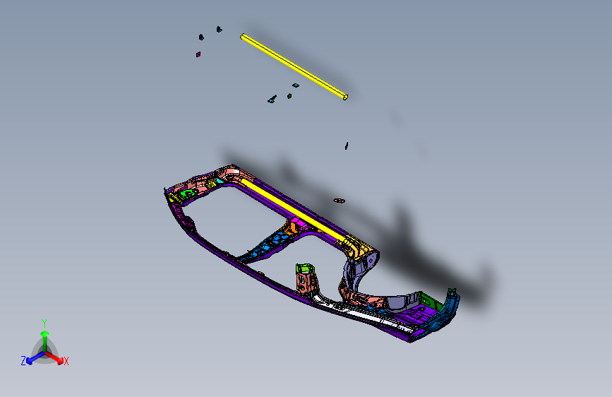 斯柯达 明锐 -00-左侧围总成