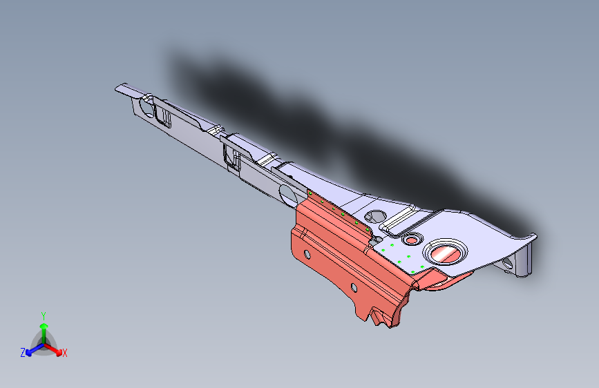 斯柯达 明锐 -白车身骨架总成