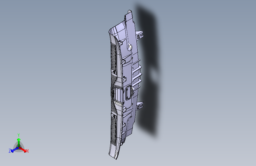 斯柯达 明锐 -后壁面板