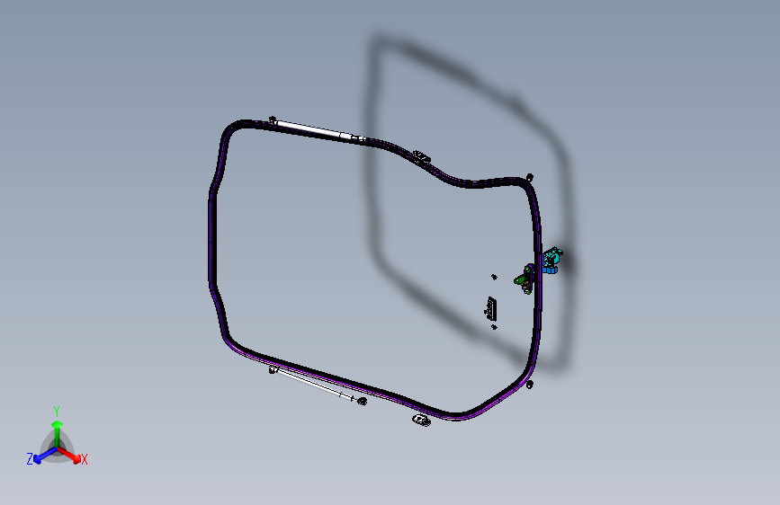 斯柯达 明锐 -行李箱盖附件