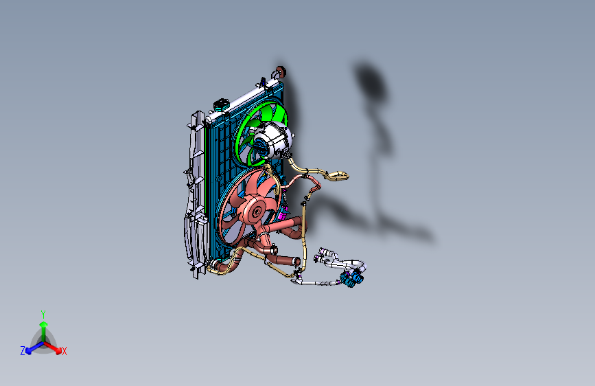 斯柯达 明锐 -冷却系统