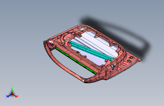 斯柯达 明锐 -左前门