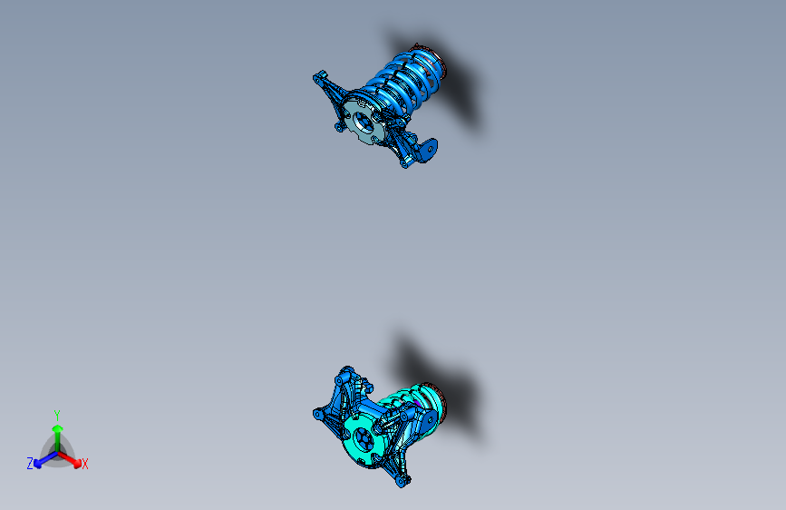 特斯拉 Model 3 -前弹簧