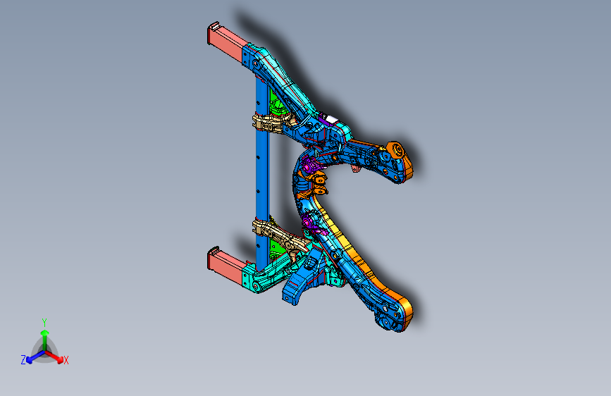 特斯拉 Model 3 -前副车架