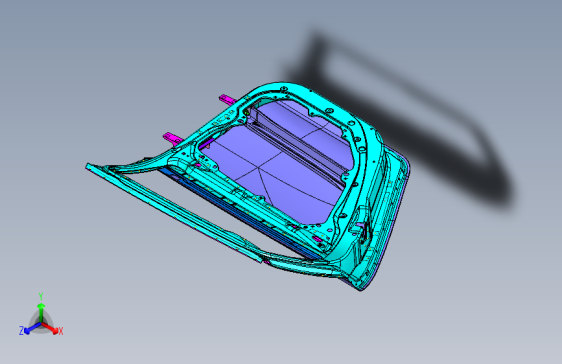 沃尔沃 V60 -左后门总成