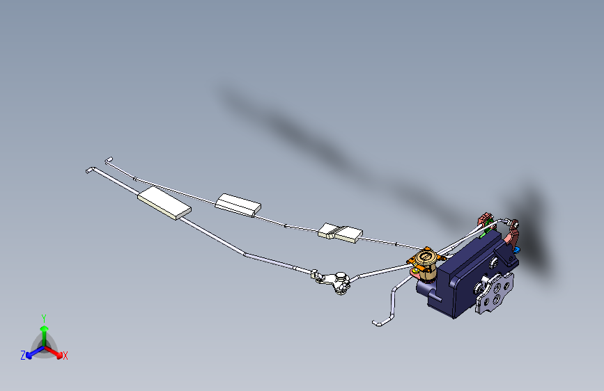 五菱宏光 -前门锁-BM-CS510-FA01