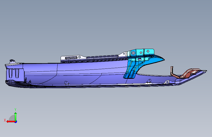 现代胜达-车身-8403100X45 背面视图