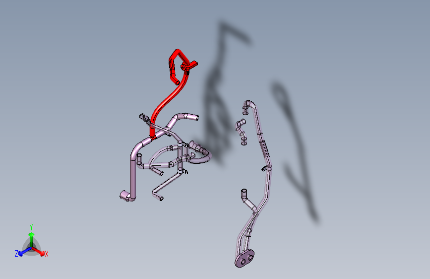 雪铁龙 爱丽舍 -管子tube