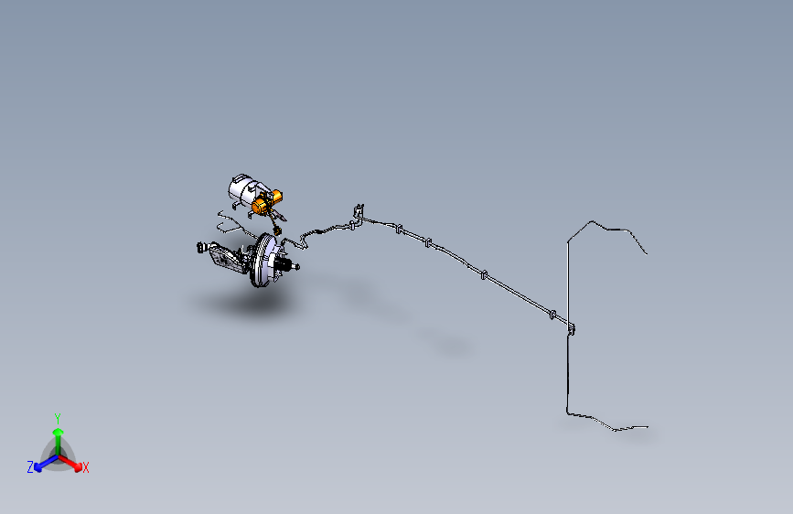 雪铁龙 爱丽舍 -制动系统brake sys