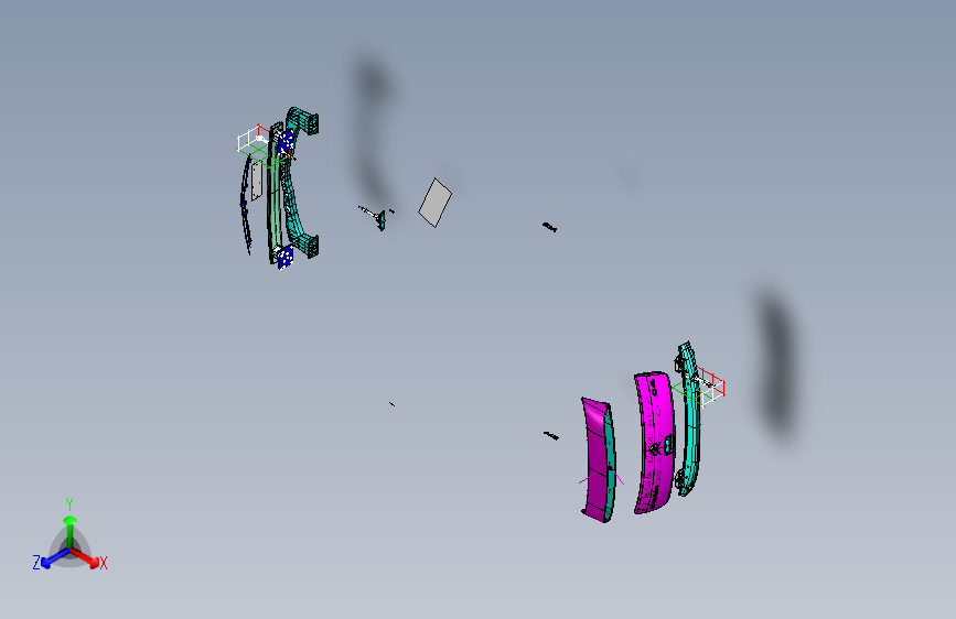 雪铁龙C4毕加索coupe型 -保险杠eqf