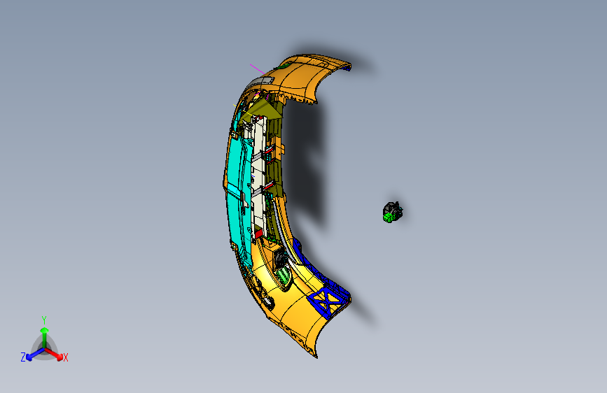 雪铁龙C4毕加索coupe型 -地板front_bumper