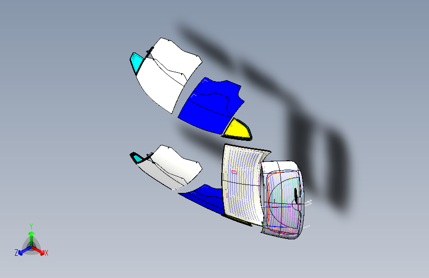 雪铁龙毕加索德国版 -玻璃glass
