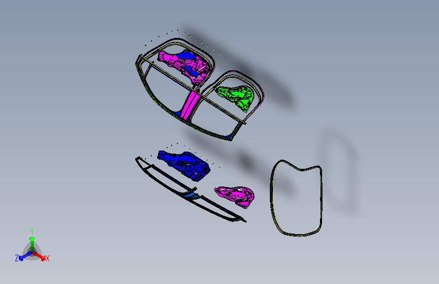 雪铁龙毕加索德国版 -密封条sealing (1)