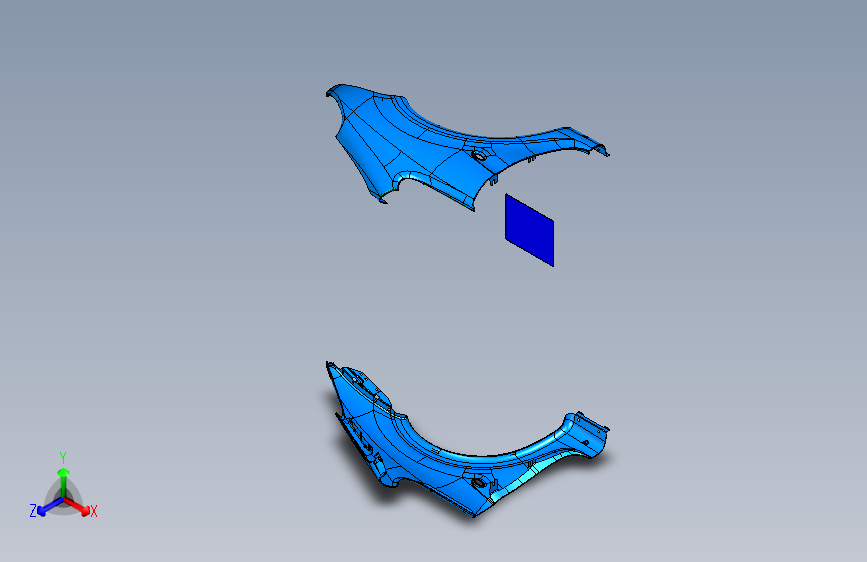 雪铁龙毕加索德国版 -翼子板fender