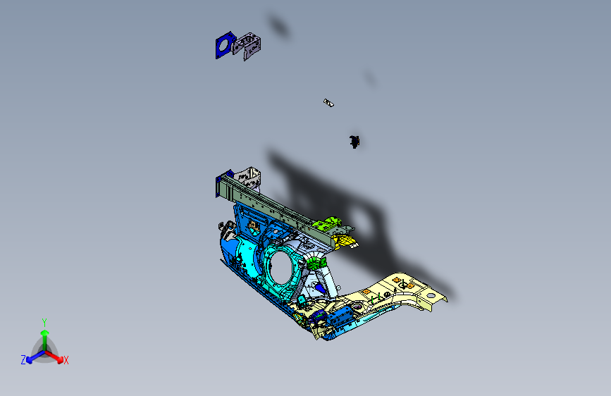雪铁龙毕加索德国版 -翼子板fender_L
