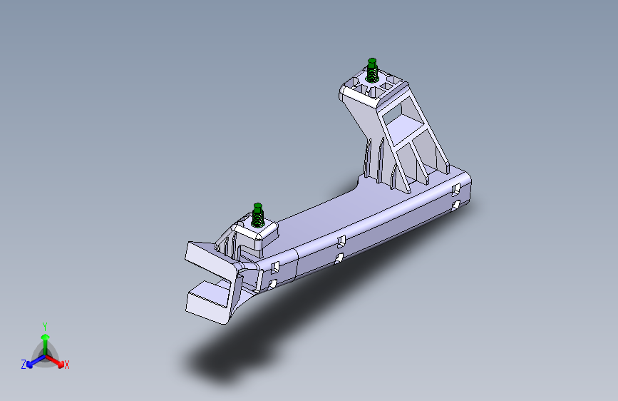 长城 VV7 -后门后窗框玻璃下部导槽
