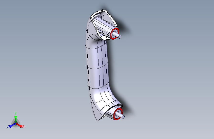 长城 VV7 -门板组件-h8大把手