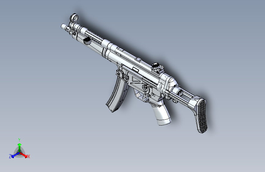 1160-MP5步枪