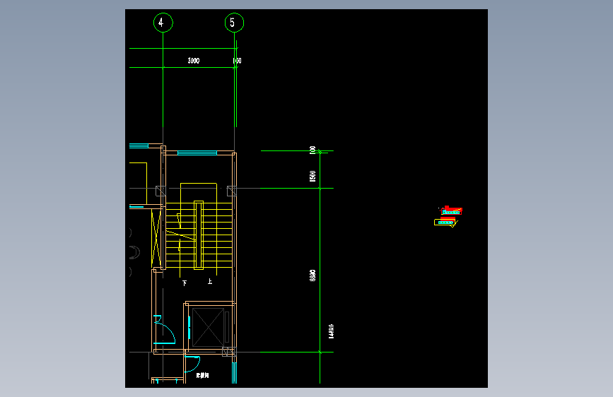 晋江东石别墅建筑施工平面图