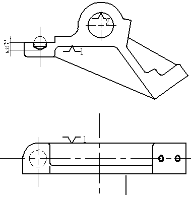 729578-杠杆铣17面夹具=200