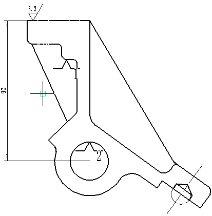 729578-杠杆铣17面夹具=200