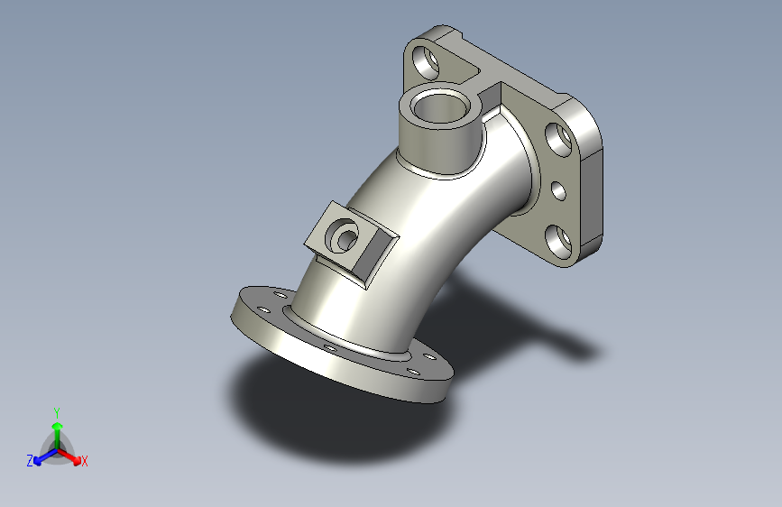 法兰弯头和 U 型管