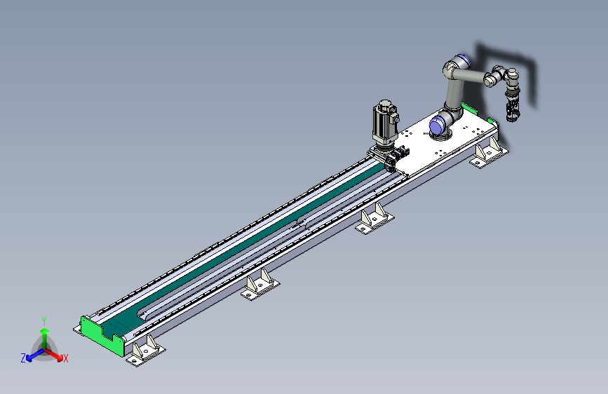 UR5机器人地轨第七轴 