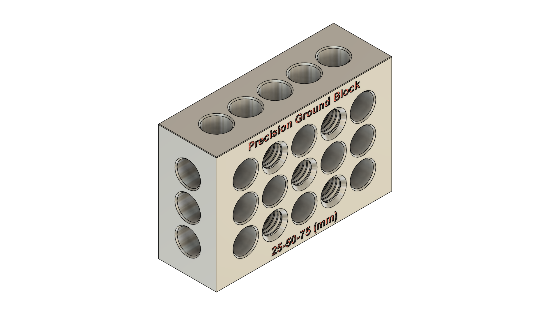 精密磨块25×50×75 mm