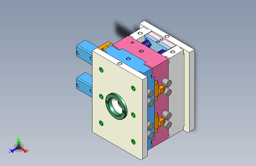 闹钟外壳注塑模具-- 969474--35