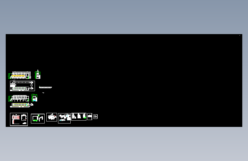 6.5米X3.9米打磨房+催化燃烧图纸