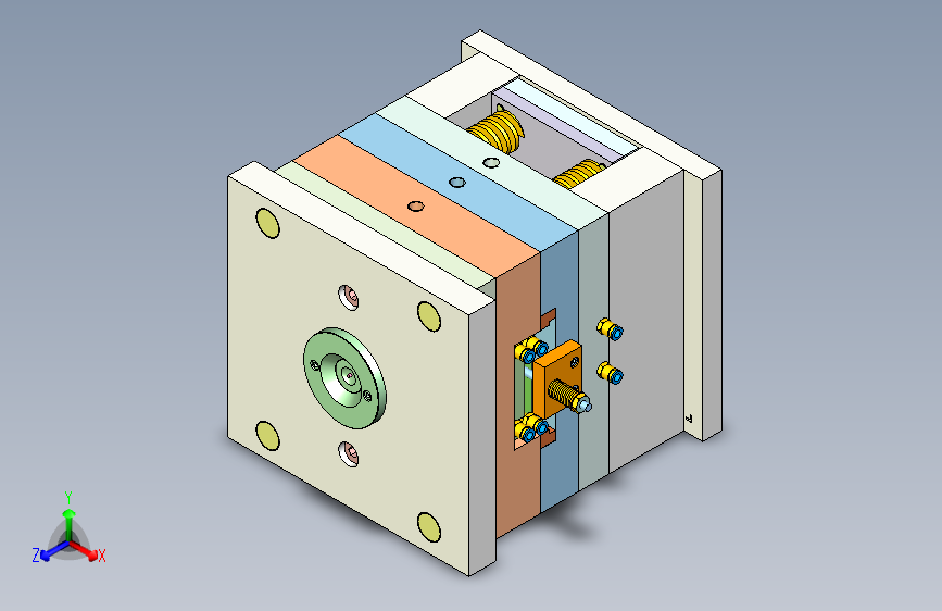 固体胶盖帽注塑模具设计