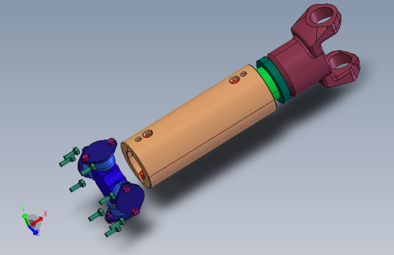 6箭形万向节  IGS STL