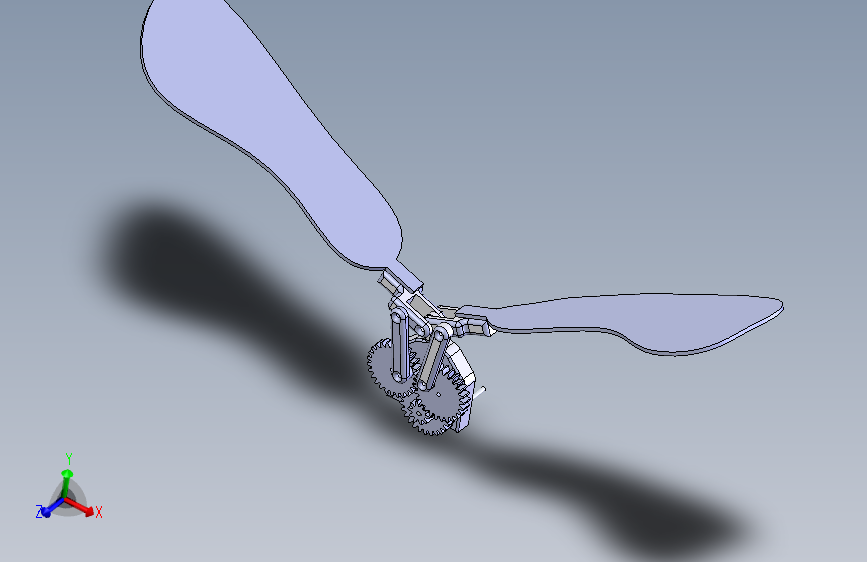 扑翼机构机械鸟