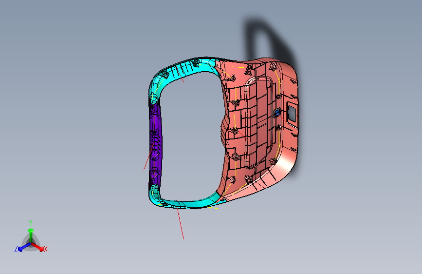 众泰-（EV）E01-6302001001-E01(背门护板装置)