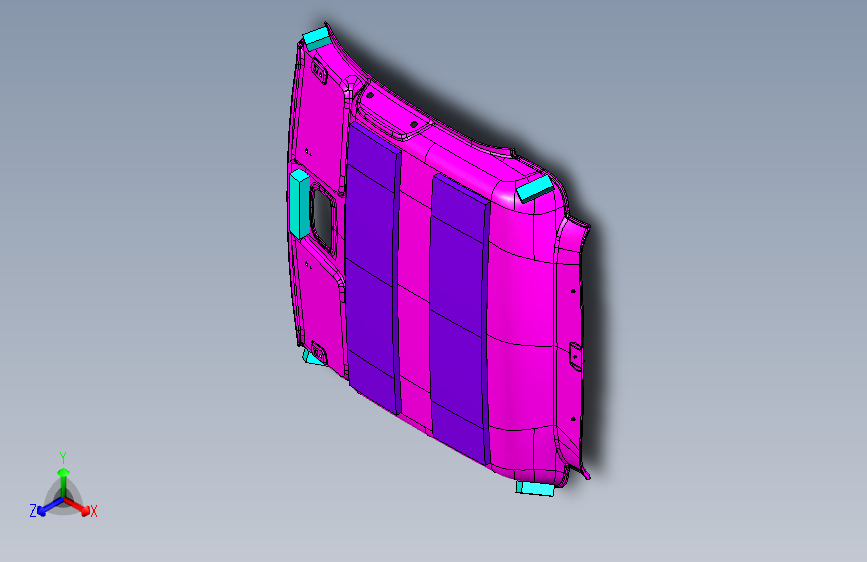 众泰-（EV）E01-5702001001-E01(顶棚装置)