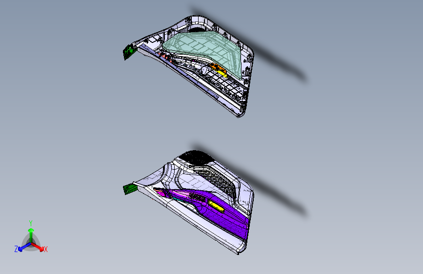 众泰-（EV）E01-6102001001-E01(前门护板装置)