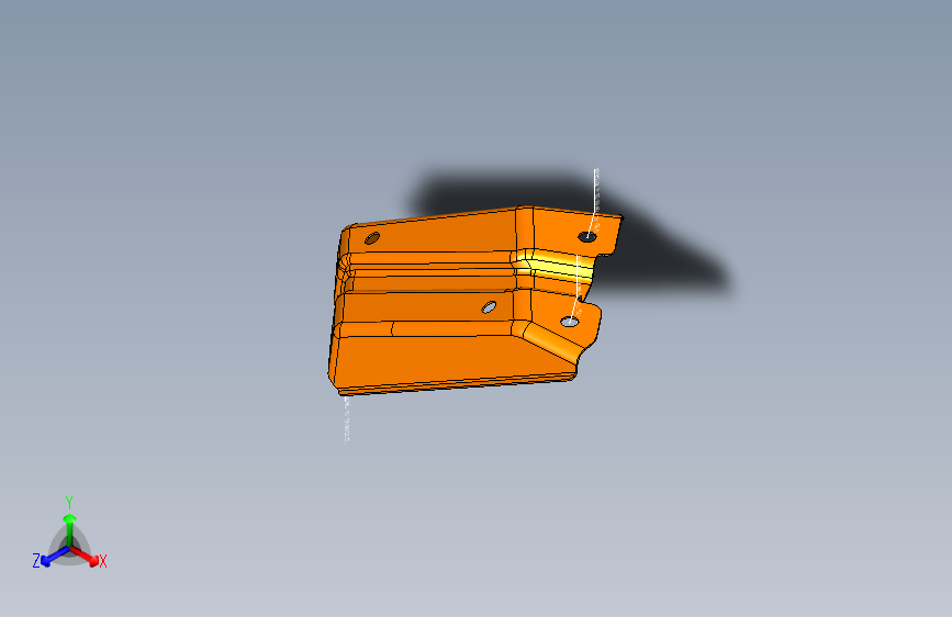 众泰-SR9-5301012 前挡板上连接件-右
