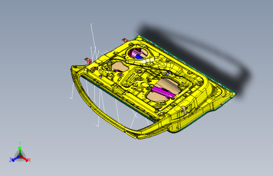 众泰-SR9-6100010 左前门总成
