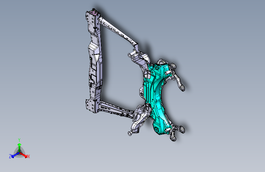 众泰-君马S70-2810001 副车架装置